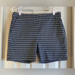 Boden Printed Geometry Shorts Size 8